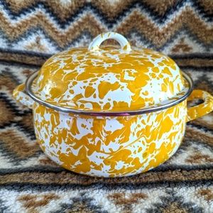 Golden Rabbit Cobalt Swirl Dutch Oven
